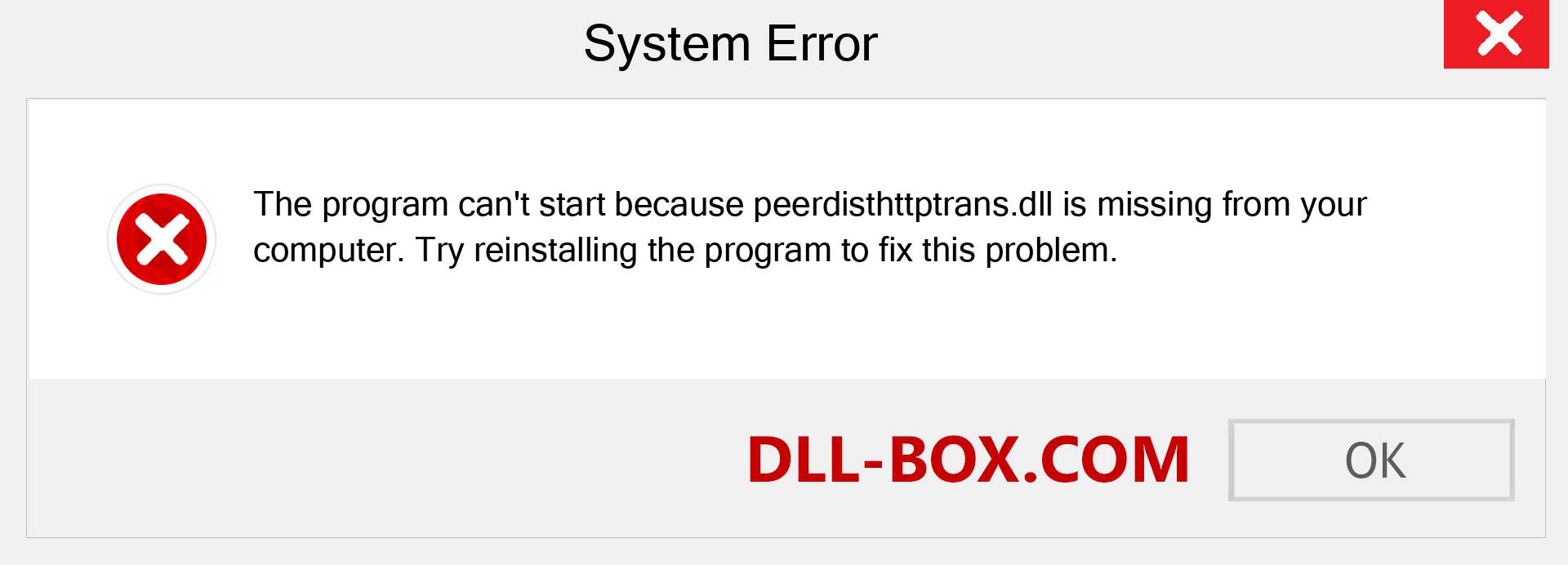  peerdisthttptrans.dll file is missing?. Download for Windows 7, 8, 10 - Fix  peerdisthttptrans dll Missing Error on Windows, photos, images